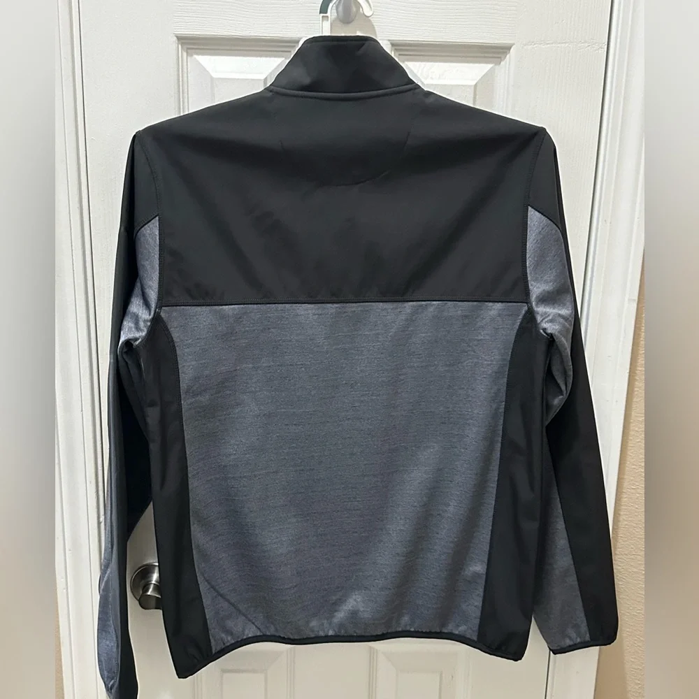 HAWKE & CO Pro series athletic jacket size Medium in graphite Heather NEW